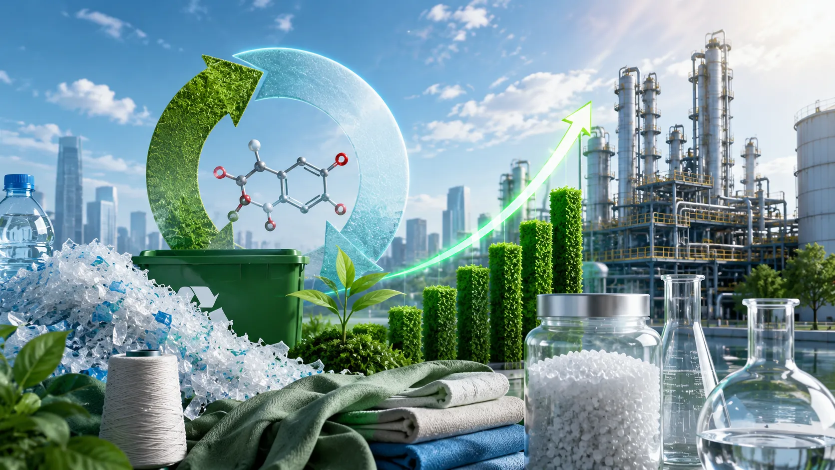Recycled Materials Policy Drives Low-Carbon Polyester Raw Materials: Opportunities for DMT Suppliers